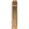 Ekena Millwork Thorton Slat Smooth Outlooker, Western Red Cedar, 5 1/2"W x 18"D x 26"H OUT06X18X26THR06SWR